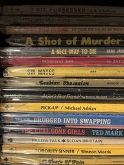22 VINTAGE PAPERBACK PULP EROTIC SLEAZE SMUT GGA BOOKS 1950s 1960s RARE 1970’s