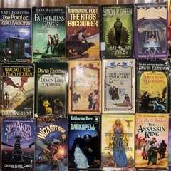 Fantasy/Science Fiction Vintage/Modern Lot 42 PB Book Mixed Authors & Titles B
