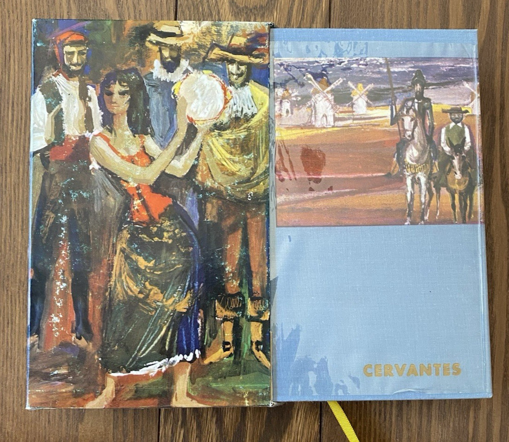Obras de Miguel de Cervantes 1963 Spanish Illustrated Doré Slipcase