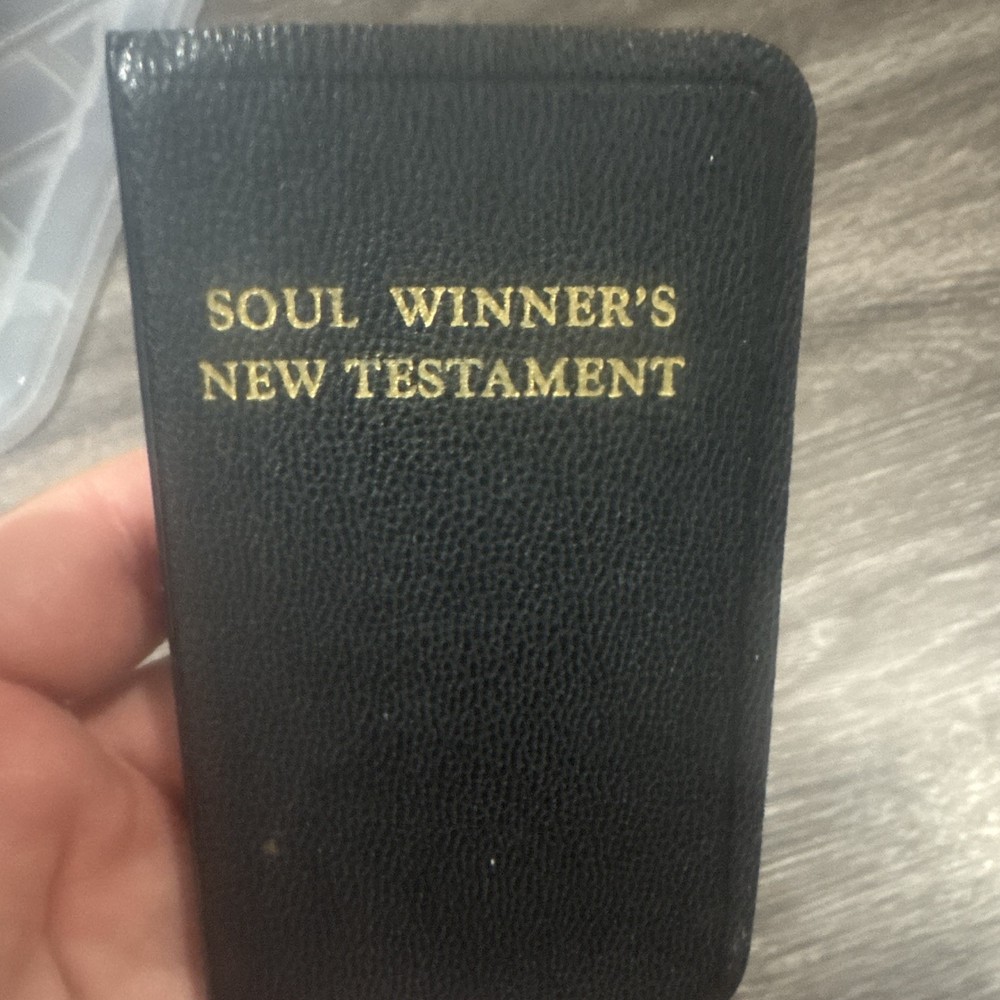 National Bible Press Soul Winner’s New Testament 2nd Revised Ed HC 1959