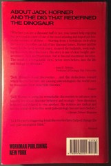 Digging Dinosaurs by James Gorman and John R. Horner (1988 HC / DJ 1st Edition)