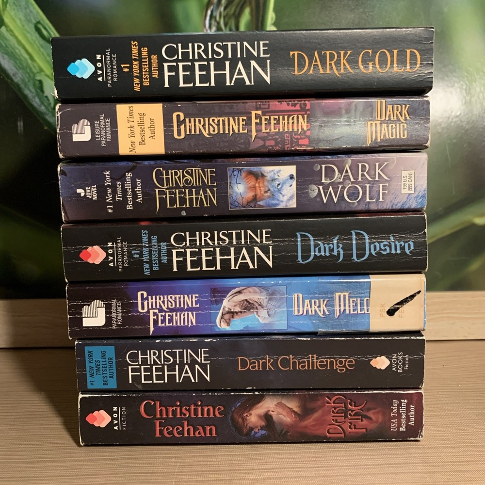 Christine Feehan Dark Series Carpathian Novel Lot of 7 PB Books Vampire Romance