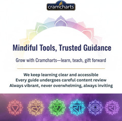 Chakras – 4-Page Laminated Quick Reference Guide for the 7 Chakra System, Energy