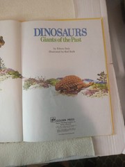 Dinosaurs Giants of the Past by Eileen Daly HC 1976 A Golden Book 12.5 x 9.5 inc