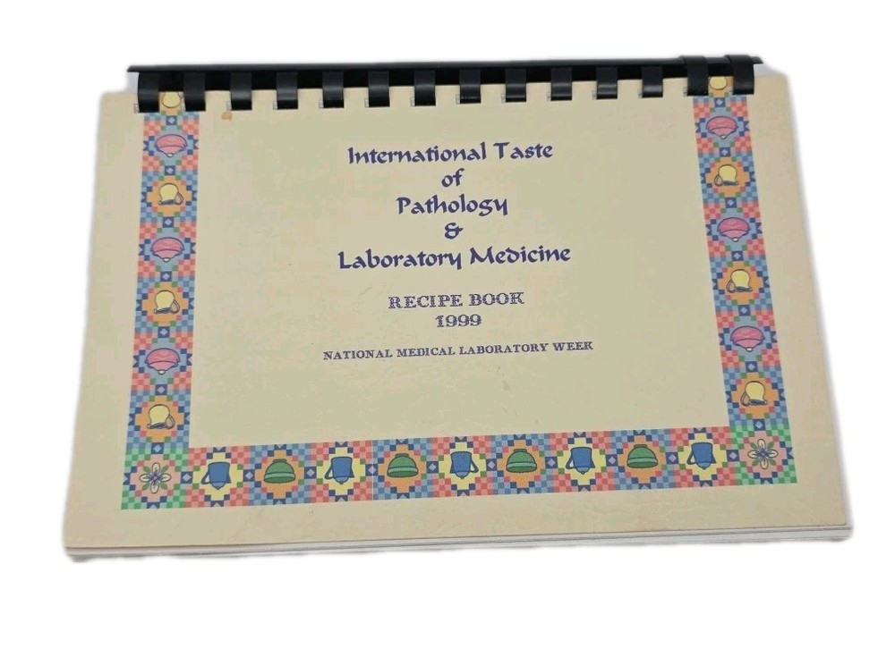 International Taste Of Pathology Labratory Medicine Recipe Cookbook Student Gift