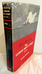 VG+ Der Geefrieg German Navy Story Friedrich Ruge 1957 Vintage Book HC DJ