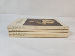 Pocket Library of Great Art ~ Gauguin ~ El Greco ~ Manet ~ Rembrandt ~ 1950s PBs