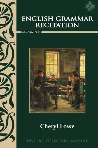 English Grammar Recitation – Paperback By Lowe, Cheryl – GOOD