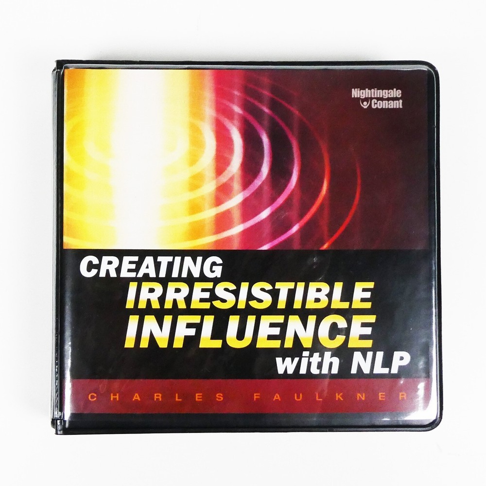 CREATING IRRESISTIBLE INFLUENCE WITH NLP 6 CD Hypnotic Persuasion Covert Stealth