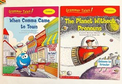 Lot of 8 Grammar Tales Series Books Scholastic Elementary Language Teaching