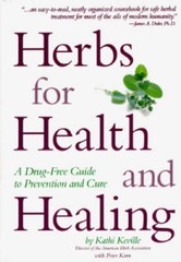 Herbs for Health and Healing – Hardcover By Keville, Kathi – GOOD