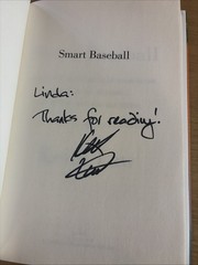 SIGNED Smart Baseball By Keith Law Hardcover, Dust Jacket William Morrow ~UNREAD