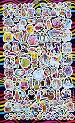 Lisa Frank Ultimate Gift Set Jumbo Coloring & Activity Books Plus 600+ stickers!