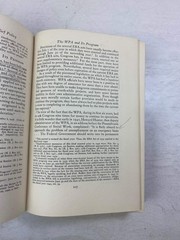The WPA and Federal Relief Policy by Howard Ex-library 1943 HC