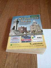Greater Syracuse NY Phone Book 2014-15 Business ONLY 315 Area Code BIG Free Ship