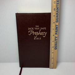 The Jack Van Impe Prophecy Bible, KJV Red Letter Limited Special Edition Leather