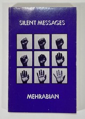 SILENT MESSAGES Albert Mehrabian 1971 Trade Paperback Nonverbal Communication