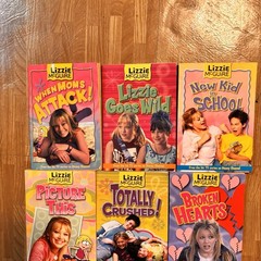 Lizzie Mcguire 2000’s Bundle Lot of 8 Paperback Mysteries TV Disney