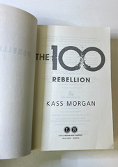 The 100: Homecoming and Rebellion Lot of 2 by Kass Morgan Paperback CW Show