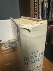 Roger Kahn SIGNED „The Boys of Summer” 1st printing HC 1972 NOT Book Club