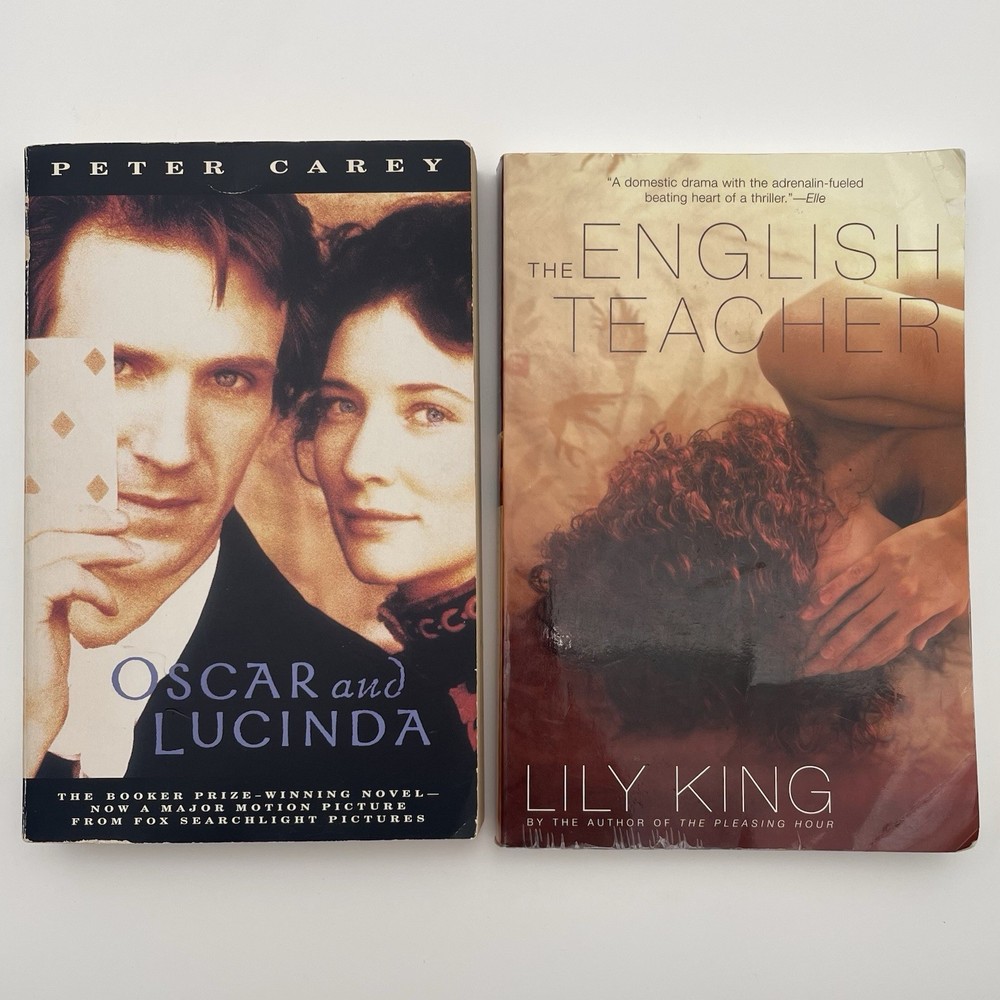 Peter Carey Lily King Literary Fiction Set Psychological Novels