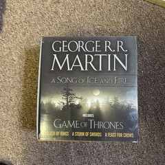 George R.R. Martin A Song of Ice and Fire / Game of Thornes 4 book set & slip