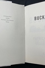 BUCKEYE: A NOVEL – Patrick Ryan (Signed/First Edition)