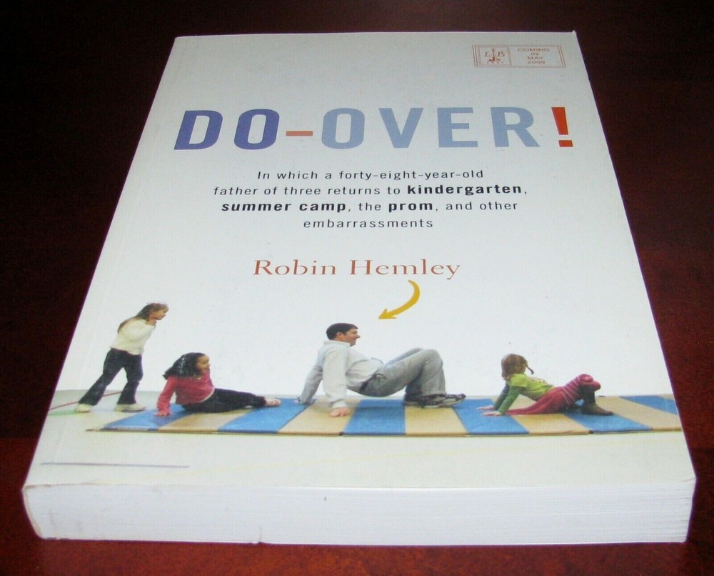 Do-Over Robin Hemley ARC Uncorrected Proof Advance Reading Copy Memoir 2009