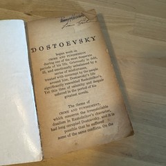 Crime and Punishment Fyodor Mikhailovich Dostoevsky 1958 A Bantam Book
