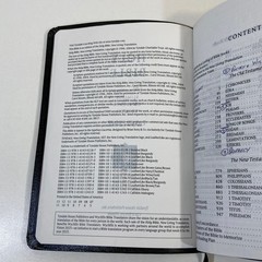 Premium Slimline Reference Holy Bible NLT 2nd Edition Bonded Leather Large Print