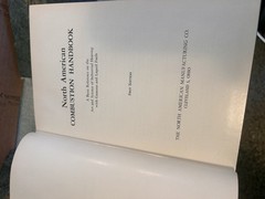 Lot of 2 North American Combustion Handbook 1952 1957 Industrial HC