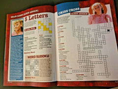 Little House On The Prairie Puzzler by TV Guide-Variety of Games With Show Theme