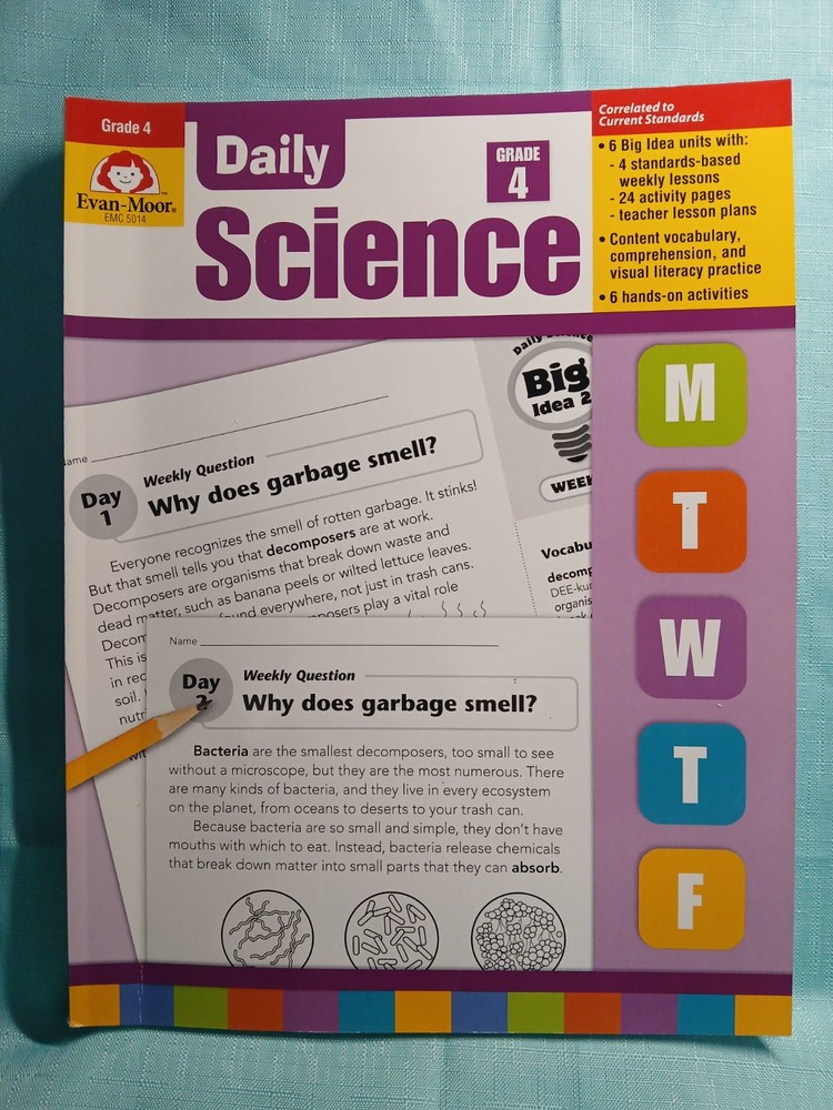 NEW Daily Science Grade 4 Workbook
