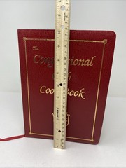 The Congressional Club Cook Book 1993 Red Faux Leather Cookbook