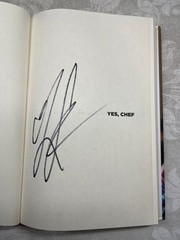 2012, Signed Yes, Chef, A Memoir by Marcus Samuelsson, Illustrated, Random House