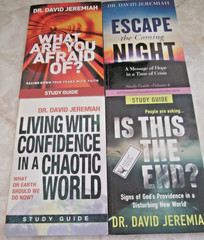 DR. DAVID JEREMIAH CHRISTIAN STUDY GUIDES LOT OF 19 NO DUPLICATES VGC #1