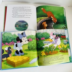Disney Children’s Book Lot 8 Mixed Titles Hardcover Paperback Mixed Ages Vintage