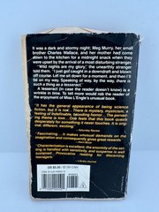Wrinkle in Time L’Engle 1976 Laurel Leaf Newbery Vintage Paperback