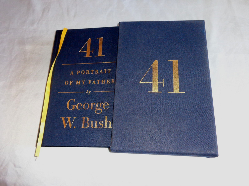 41 Portrait of My Father George H Bush by George W Bush SIGNED LIMITED SLIPCASE