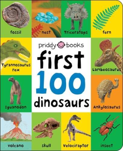 First 100: First 100 Dinosaurs – Board book By Priddy, Roger – GOOD
