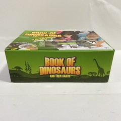 Pretex Book Of Dinosaurs & Their Habits-Interactive Sound Book & 12 Dino Figures
