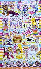 Lisa Frank Ultimate Gift Set Jumbo Coloring & Activity Books Plus 600+ stickers!