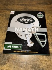Joe Namath, NAMATH hardcover book with DVD, 320 pages good, pre-owned condition