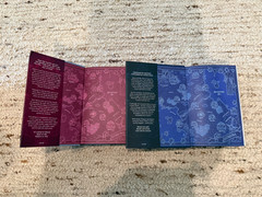 Waterstones Exclusive Dire Bound & Fury Bound Deluxe HC Set Sprayed Edges