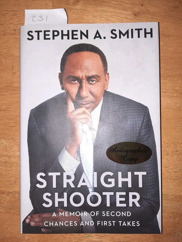 Stephen A. Smith Straight Shooter Signed First Edition Book