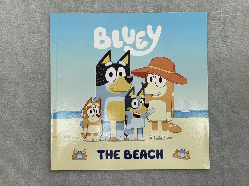 Bluey The Beach Kids Picture Book Paperback 2021 Penguin Random House BBC