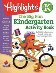 NEW! Highlights Kindergarten „Big Fun Workbook” Puzzles & Learning Activities