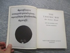 The Tantric way, Ajit Mookerjee, paperback, 208 pp,1st English edit., USA, 1977