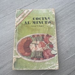 Cocina al Minuto Nitza Villapol 1981 Cuban Cookbook Original Havana Edition