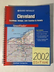 Cleveland Ohio Street Guide 2002 Rand McNally Atlas OH Road Map Streetfinder